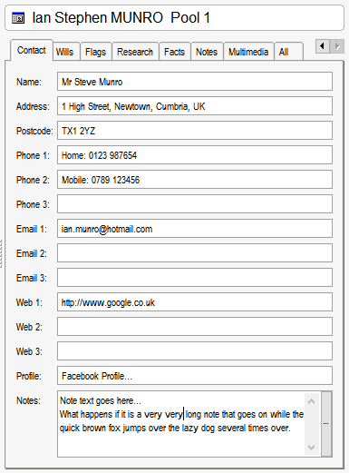Shows Custom Tab